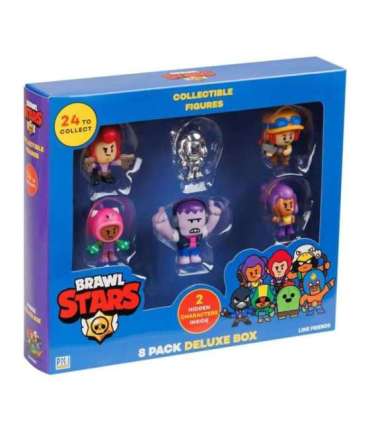 BRAWL STARS S1 FIGURES - 8 PACK DELUXE BOX VER.C
