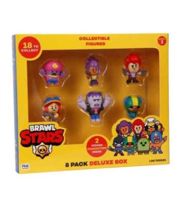 BRAWL STARS S2 FIGURES -8 PACK DELUXE BOX VER.A
