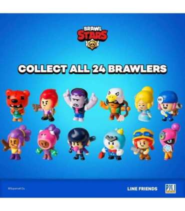 BRAWL STARS S1 FIGURES - 8 PACK DELUXE BOX VER.B