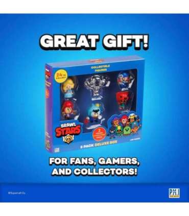 BRAWL STARS S1 FIGURES - 8 PACK DELUXE BOX VER.B