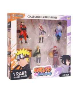 NARUTO SHIPPUDEN FIGURES - 6 PACK DELUXE EDITION VER. C