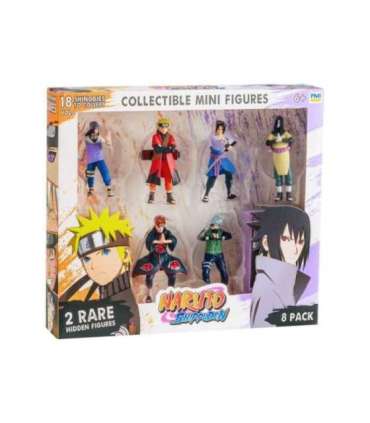 NARUTO SHIPPUDEN FIGURES - 8 PACK DELUXE EDITION VER. B