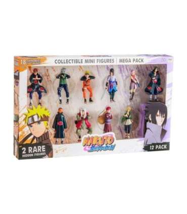 NARUTO SHIPPUDEN FIGURES -12 PACK DELUXE EDITION VER. A