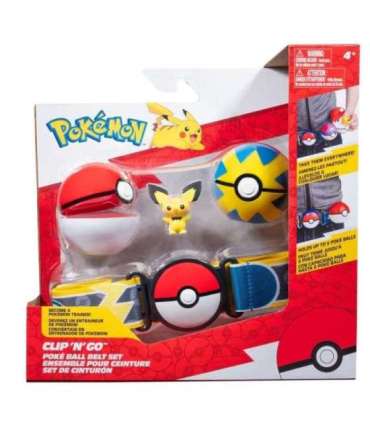 Pokemon W15 Clip ‘n’ Go Poke Ball Belt Set figurine