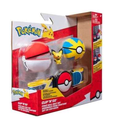 Pokemon W15 Clip ‘n’ Go Poke Ball Belt Set figurine