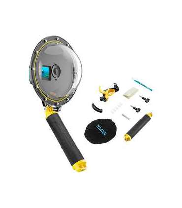 Waterpoof dome port Telesin for DJI Action 4 / 3