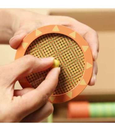 CLASSIC WORLD Optilised eksperimendid, sensoorne komplekt, meelte treening, 16 osa