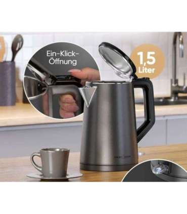 Kettle ProfiCook, charcoal grey