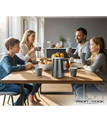 Veekeetja ProfiCook PCWK1290, grafiithall