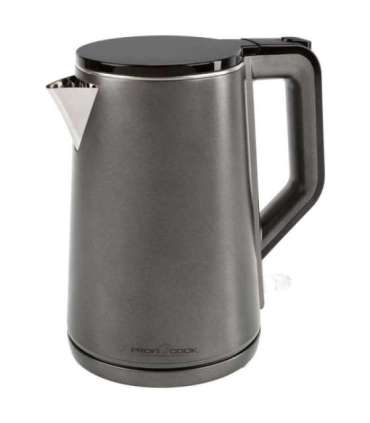 Kettle ProfiCook, charcoal grey