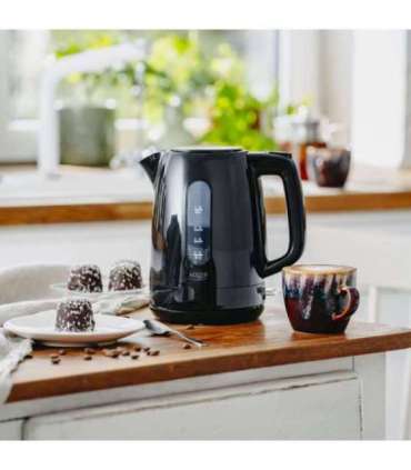Adler Kettle AD 1380b Electric 2200 W 1 L Polypropylene 360° rotational base Black