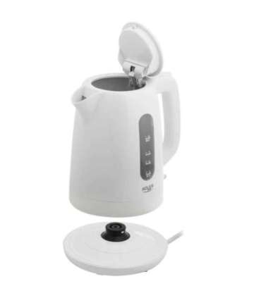Adler Kettle AD 1380w Electric 2200 W 1 L Polypropylene 360° rotational base White