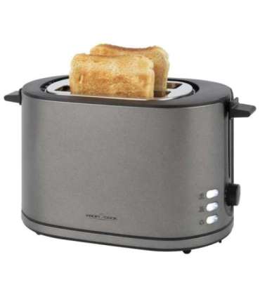 Toaster ProfiCook, charcoal grey