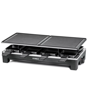 Rommelsbacher RCS 1350 raclette grill black/stainless steel Rommelsbacher