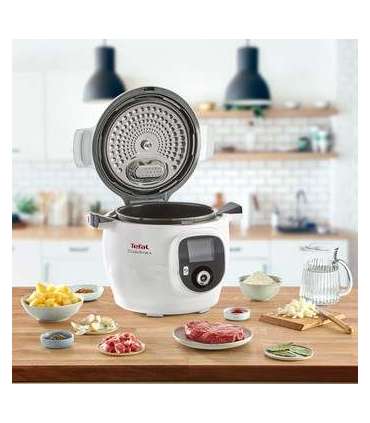 Tefal CY851130 multi cooker 6 L Chrome, White