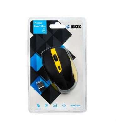 iBox BEE2 PRO mouse Right-hand RF Wireless Optical 1600 DPI