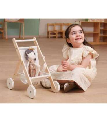 VIGA PolarB деревянная коляска для кукол