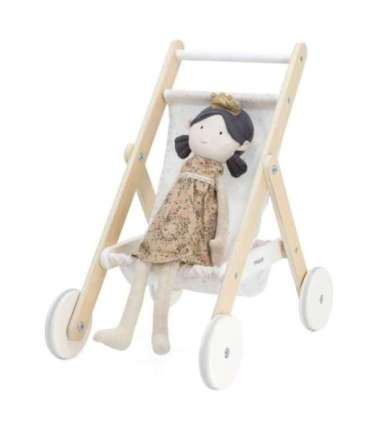 VIGA PolarB деревянная коляска для кукол