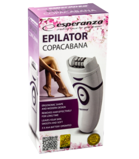 ESPERANZA EPILATOR COPACABANA WHITE-BLUE EBD002B