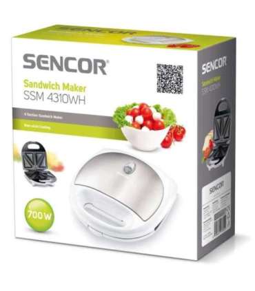 Võileivagrill Sencor SSM4310WH, valge