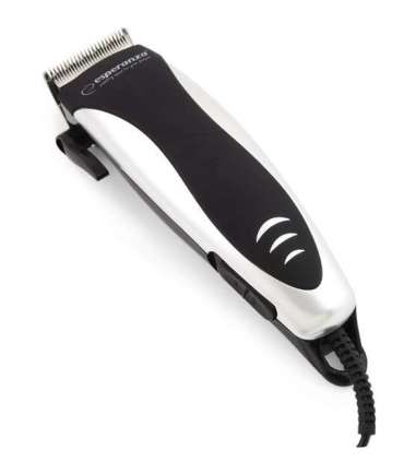 ESPERANZA HAIR CLIPPER GALLANT BLACK/SILVER EBC005