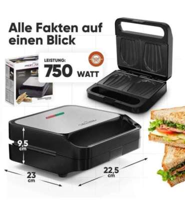 Sandwich toaster ProfiCook