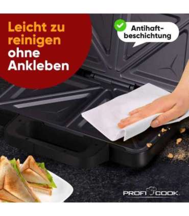 Võileivagrill ProfiCook PCST1315 inox