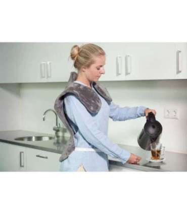 Electric 2-in-1 Heat and Massage Cushion / Comfortheat Fleece Trebs