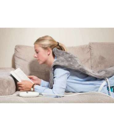 Electric 2-in-1 Heat and Massage Cushion / Comfortheat Fleece Trebs