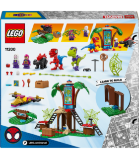 LEGO Spidey ja Gobby raptori lahing puumaja peakorteris