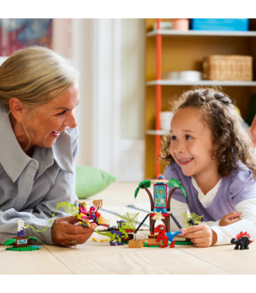 LEGO Spidey ja Gobby raptori lahing puumaja peakorteris