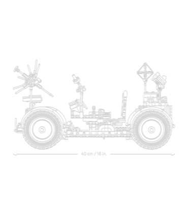 LEGO Technic NASA Apollo kuumaastikusõiduk