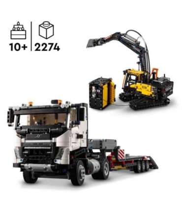 LEGO Technic Volvo FMX Truck & EC230 elektriline ekskavaator