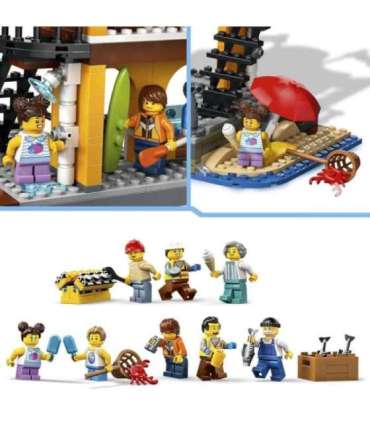 LEGO City Meresadam koos kaubalaevaga