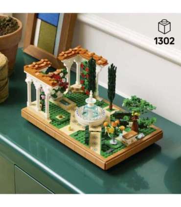 LEGO Icons Purskkaevude aed