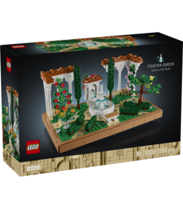 LEGO Icons Purskkaevude aed