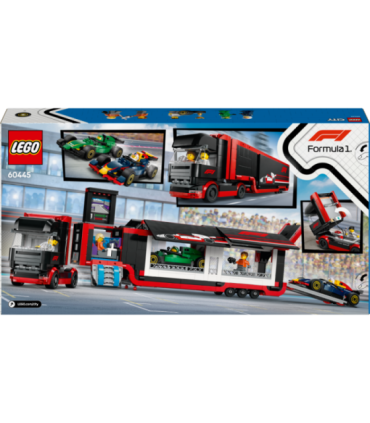 LEGO City F1 veok RB20 ja AMR24 F1 autodega