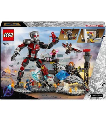 LEGO Super Heroes Kapten Ameerika: Civil War lahing