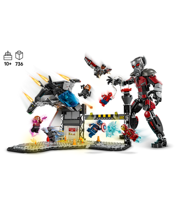 LEGO Super Heroes Kapten Ameerika: Civil War lahing