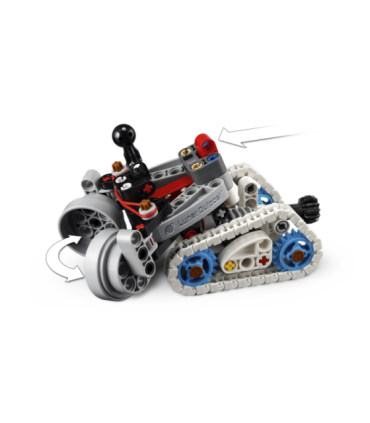 LEGO Technic Lunar Outpost kuukulguri kosmosesõiduk