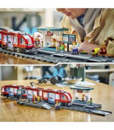 LEGO City Kesklinna tramm ja jaam