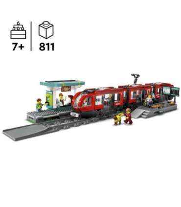 LEGO City Kesklinna tramm ja jaam