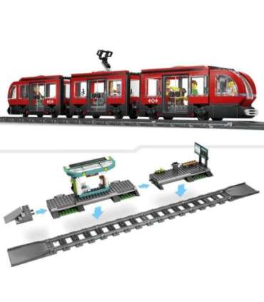 LEGO City Kesklinna tramm ja jaam