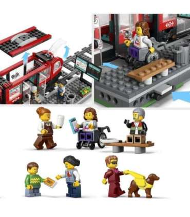 LEGO City Kesklinna tramm ja jaam