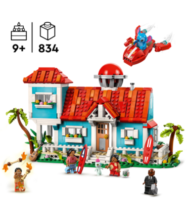 LEGO Disney Lilo ja Stitchi rannamaja