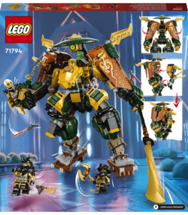 LEGO Ninjago Lloydi ja Arini ninjatiimi robotid