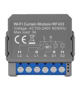 Avatto CMS16-RF-1 WIFI+RF smart curtain module