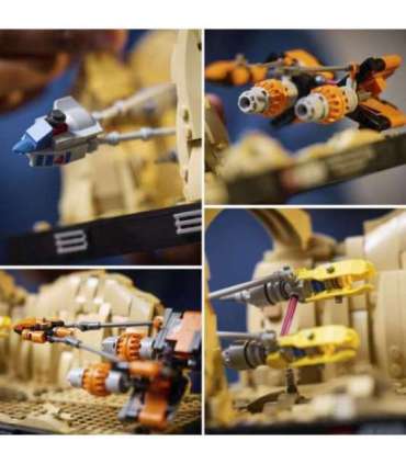 LEGO Star Wars Mos Espa Podrace dioraam