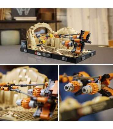 LEGO Star Wars Mos Espa Podrace dioraam