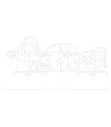 LEGO Star Wars Mos Espa Podrace dioraam